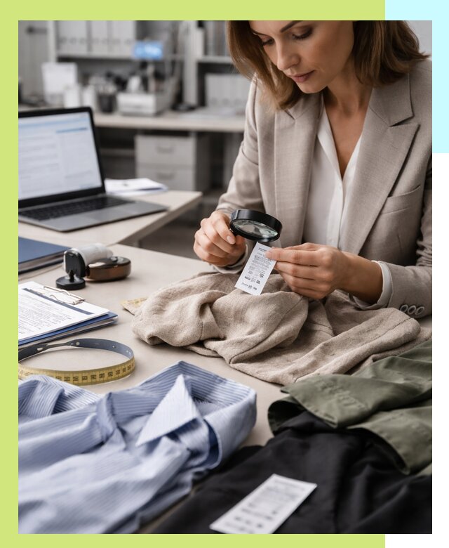 Сертификация одежды и текстиля в Холмске, быстрая экспертиза