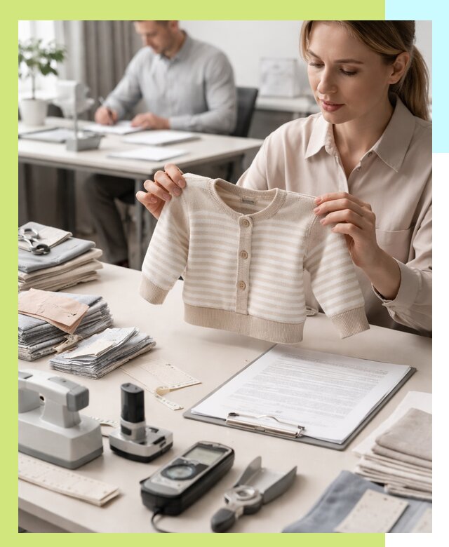 Сертификация детской одежды и текстильных изделий в Холмске