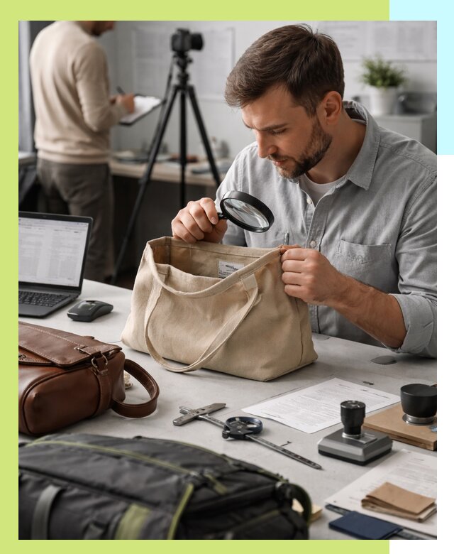 Сертификация сумок в Холмске, оформление и получение сертификатов