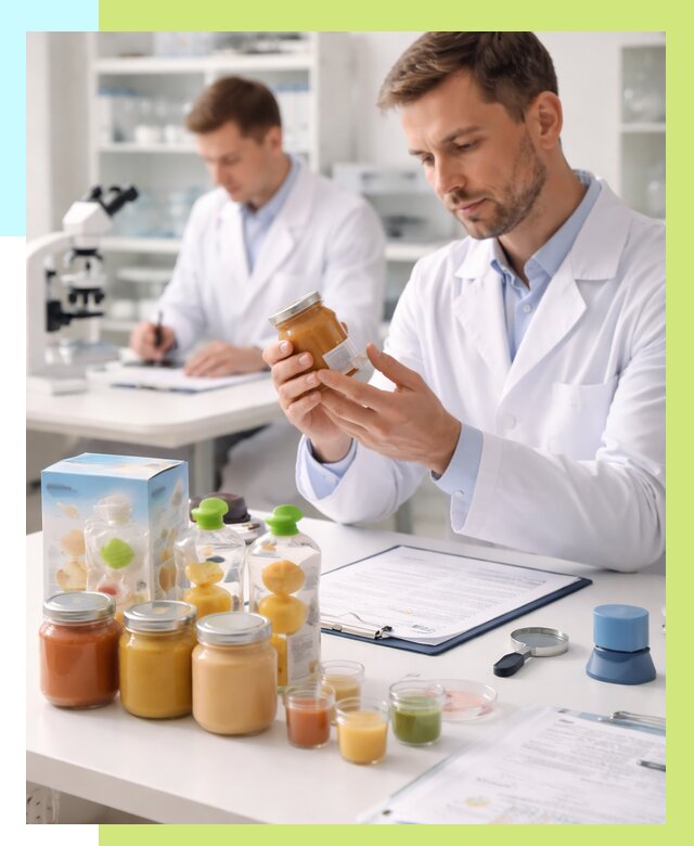 Сертификация детского питания в Холмске от 30813 р. | Алешин-Хлм