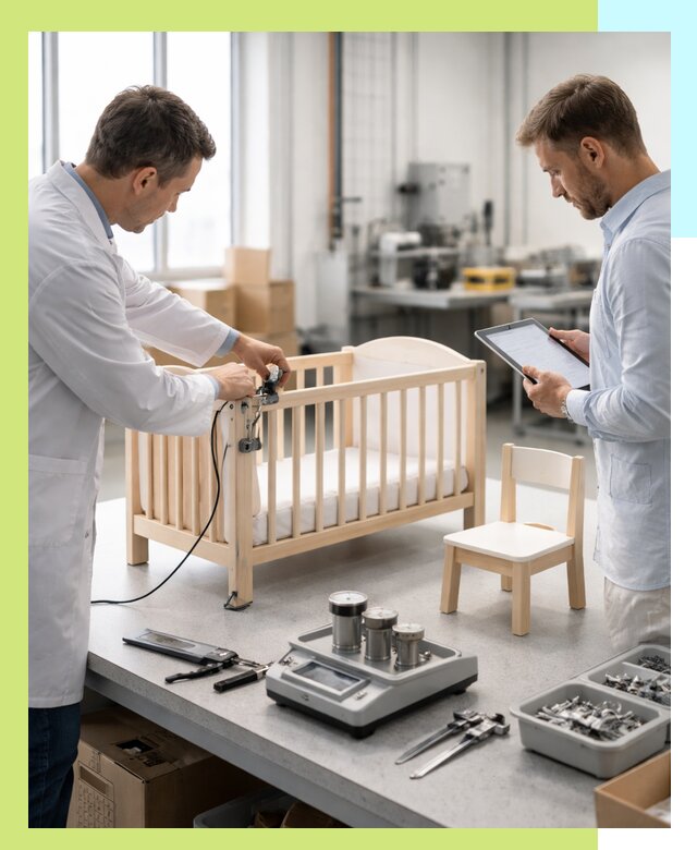 Сертификация детской мебели и проверка безопасности в Холмске