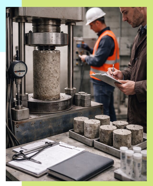 Сертификация бетона в Холмске от 30813 р. сертификат | Алешин-Хлм