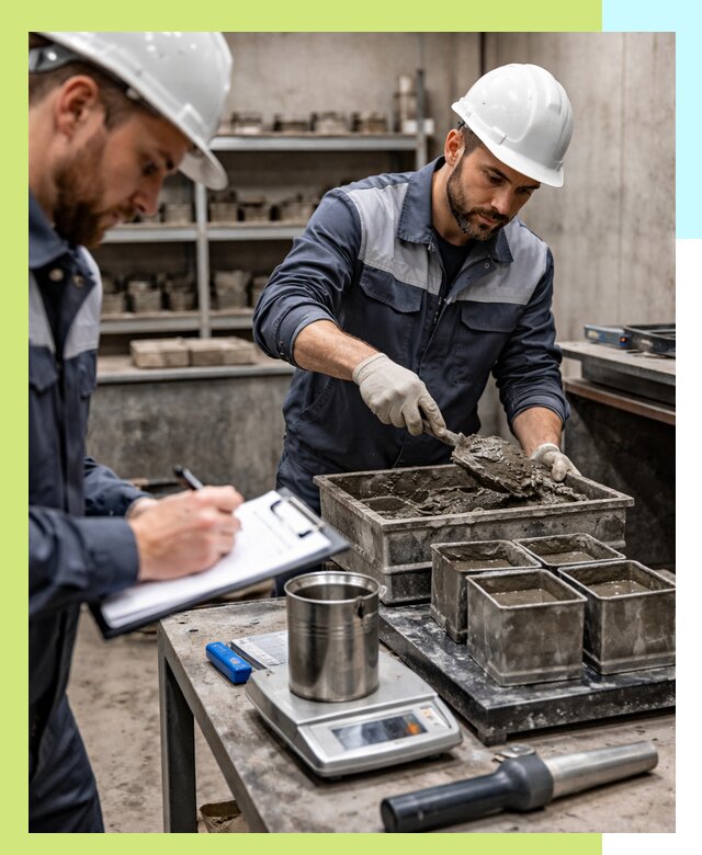 Сертификация качества и соответствия бетона в Холмске