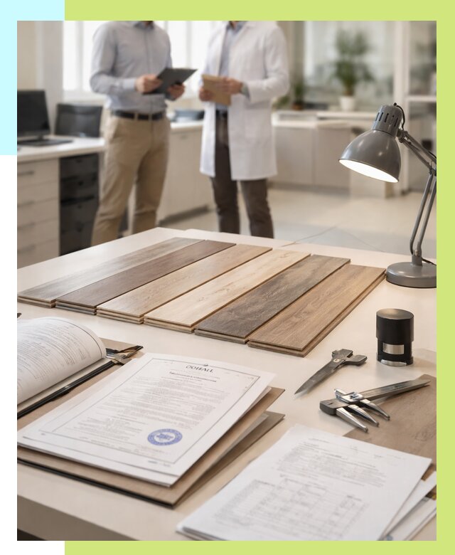 Сертификация ламината в Холмске от 18488 р. под ключ | Алешин-Хлм