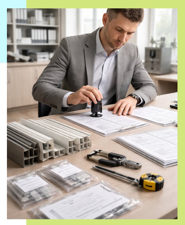 Сертификация ПВХ продукции в Холмске от 8730 р., Алешин-Хлм