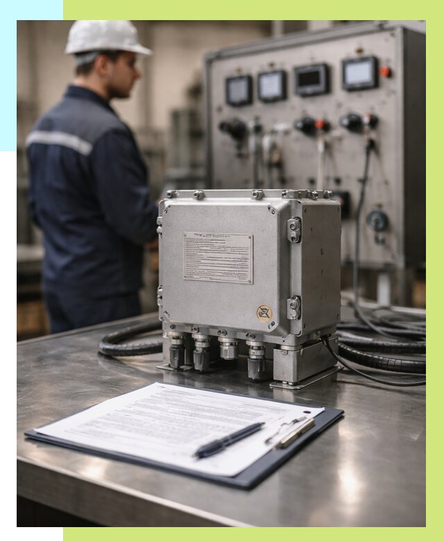 Сертификация взрывозащищенного оборудования в Холмске от 35949 р. | Алешин-Хлм