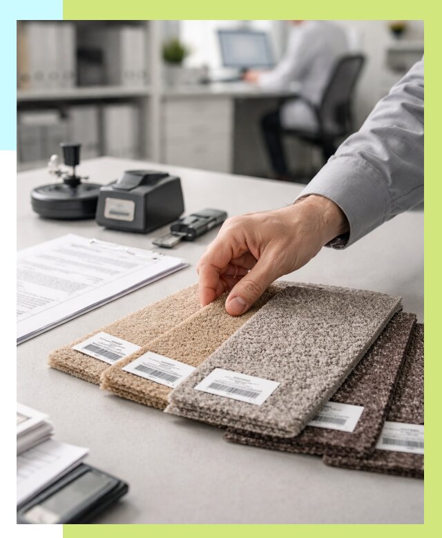 Сертификация ковролина в Холмске от 15407 р., Алешин-Хлм