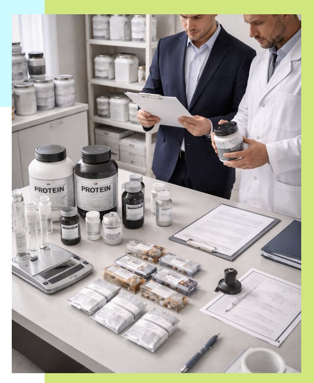 Сертификация спортивного питания в Холмске от 15407 р., Алешин-Хлм