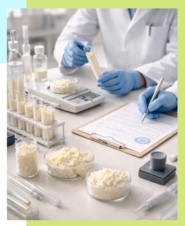 Сертификация творога в Холмске от 12325 р. под ключ | Алешин-Хлм