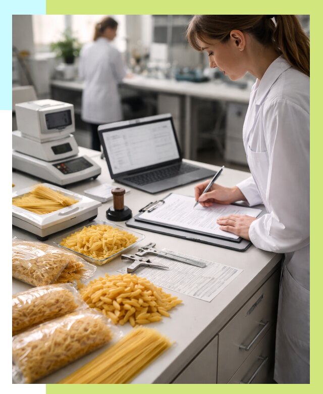 Сертификация макаронных изделий в Холмске от 15407 р. | Алешин-Хлм