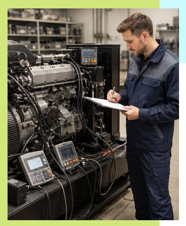 Сертификация дизельных генераторов и их оборудования в Холмске