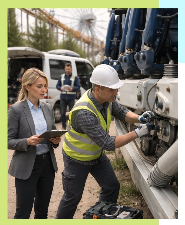 Сертификация аттракционов и проверка безопасности в Холмске