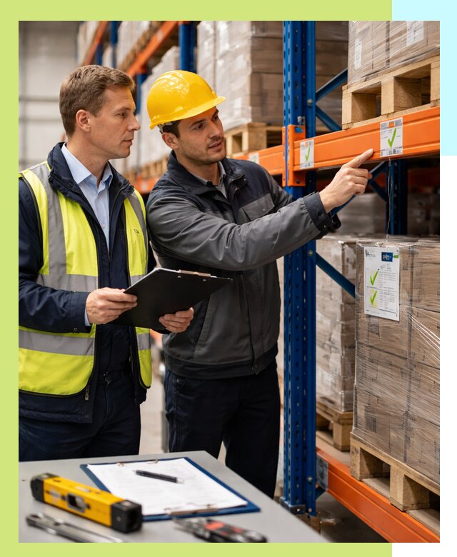 Сертификация стеллажей и складского оборудования в Холмске