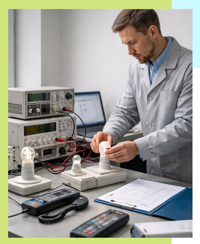 Сертификация ламп и светильников в Холмске по нормативам