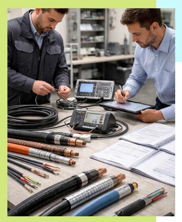 Сертификация кабеля и электропроводки в Холмске под ключ