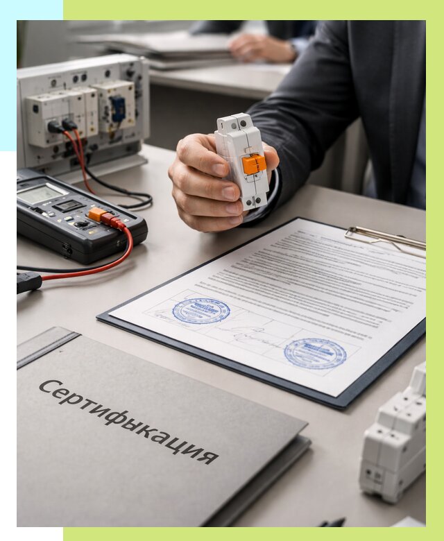Сертификация выключателей под ключ в Холмске от 15407 р. | Алешин-Хлм