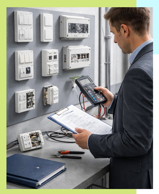 Сертификация электрических и автоматических выключателей в Холмске