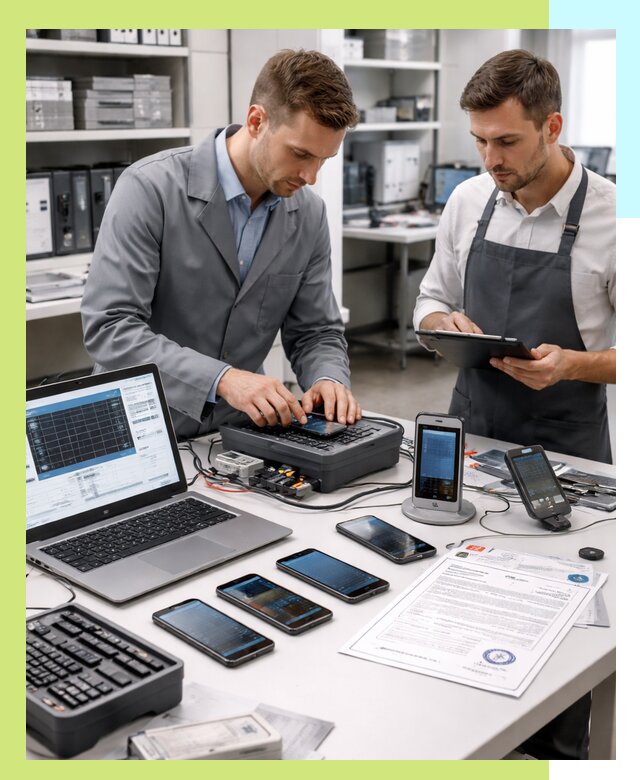 Сертификация мобильных телефонов и смартфонов в Холмске под ключ