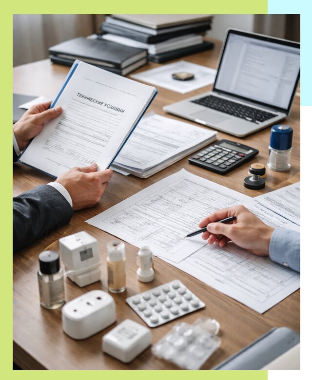 Регистрация технических условий ТУ для продукции в Холмске