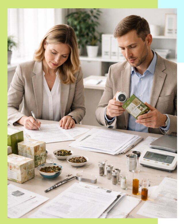 Разработка ТУ на чай и маркировку продукции в Холмске