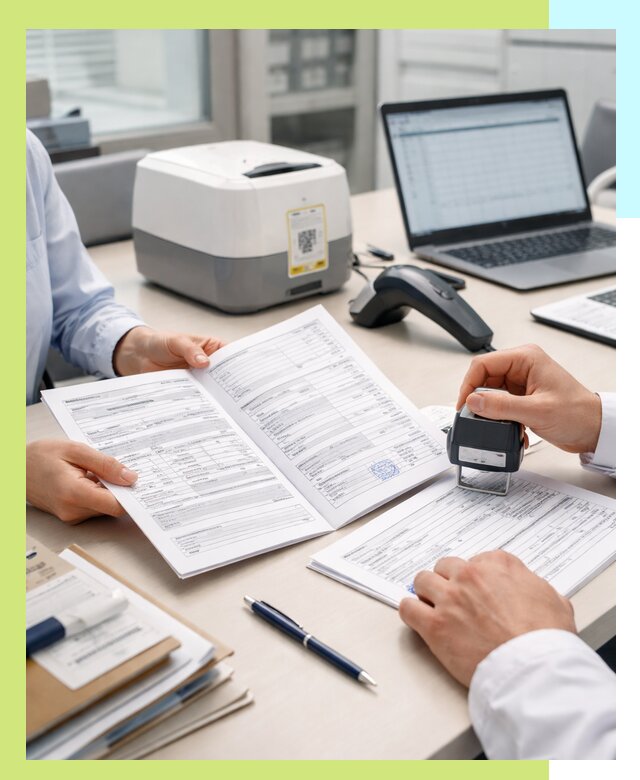 Оформление паспорта на товар и сопроводительных документов в Холмске