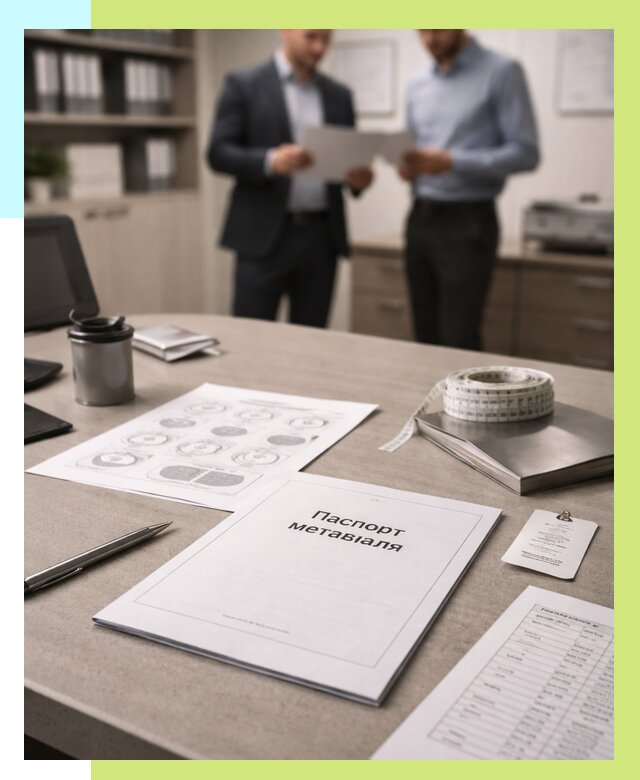 Паспорт материала и качества в Холмске от 4622 р. | Алешин-Хлм