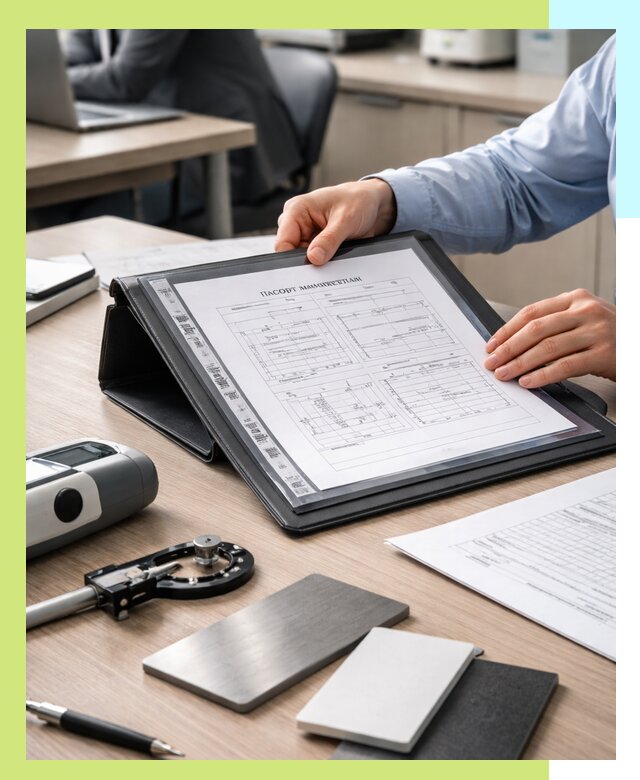 Оформление паспорта материала для продукции в Холмске