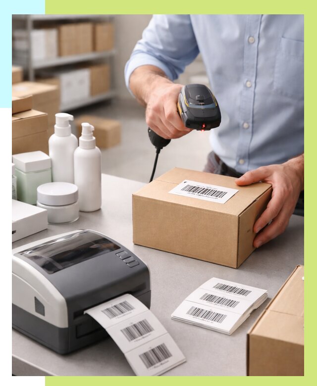 Штрихкодирование продукции в Холмске от 4622 р. | Алешин-Хлм