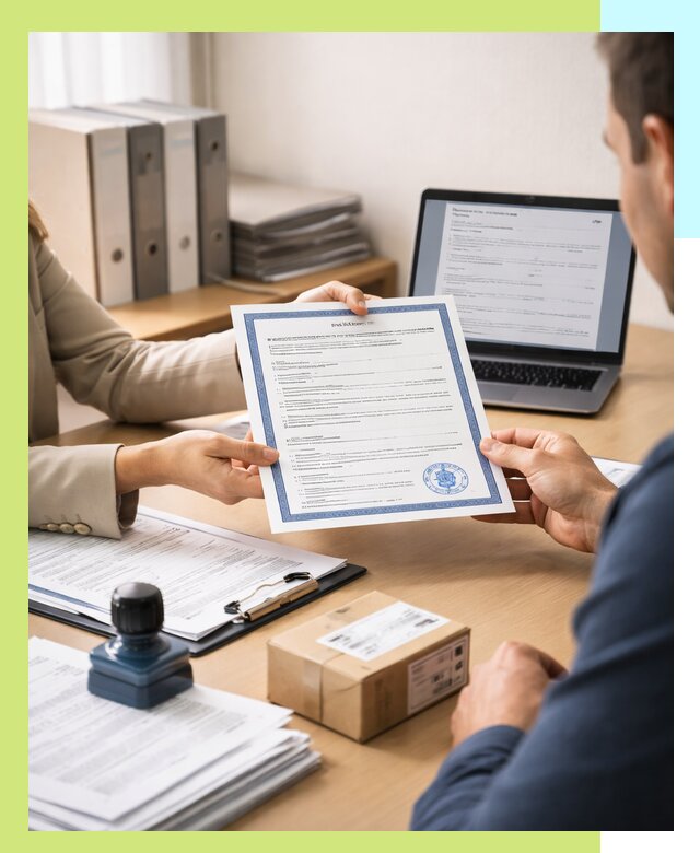 Оформление сертификата соответствия на продукцию в Холмске