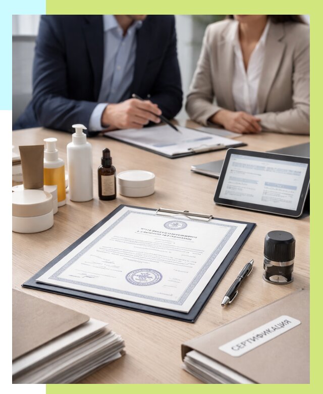 Сертификат на товар в Холмске от 7703 р. быстро | Алешин-Хлм