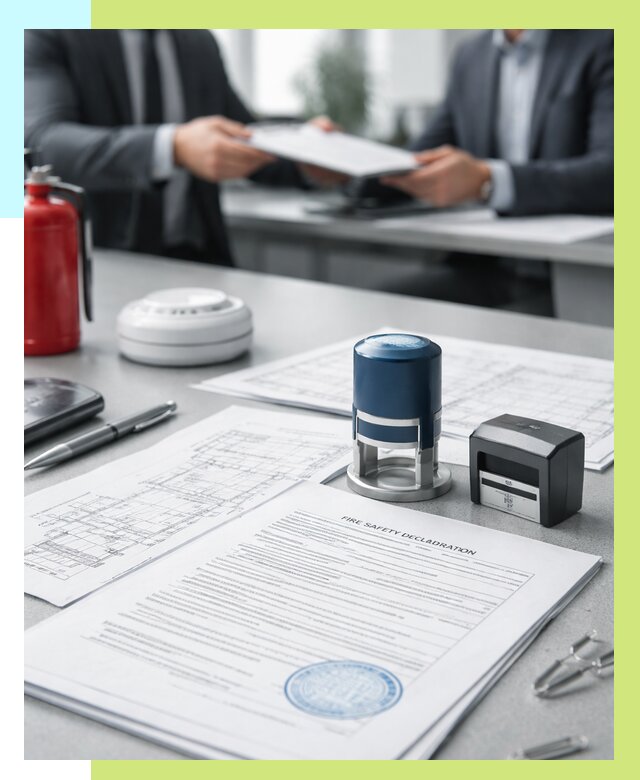 Декларация пожарной безопасности в Холмске от 8217 р. | Алешин-Хлм