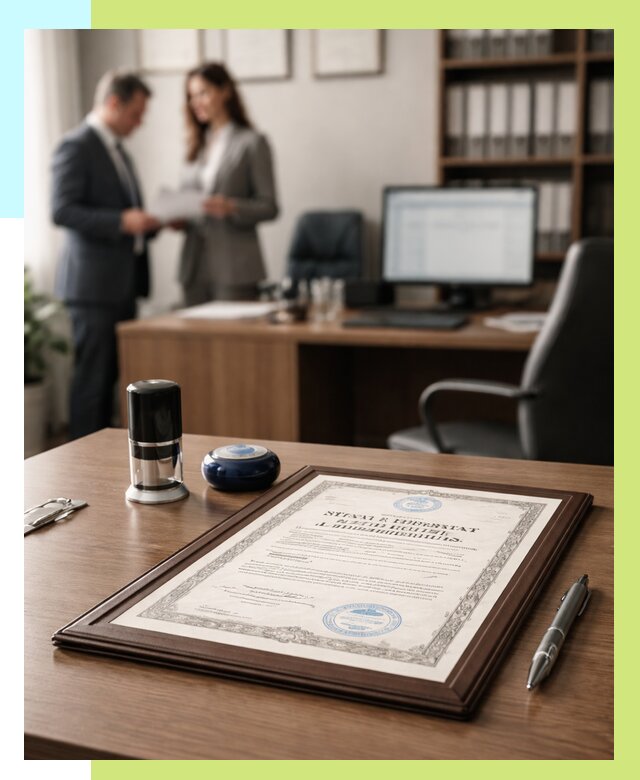 Свидетельство о регистрации продукции в Холмске от 9244 р.|Алешин-Хлм