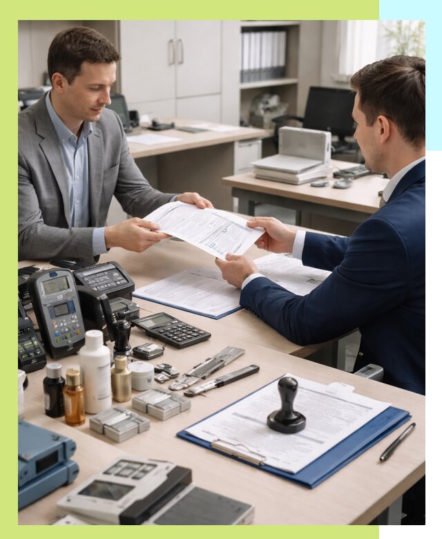 Оформление и получение заключения РЧЦ для оборудования в Холмске