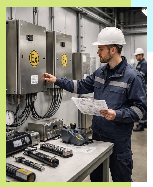 Сертификат взрывозащиты промышленного оборудования в Холмске