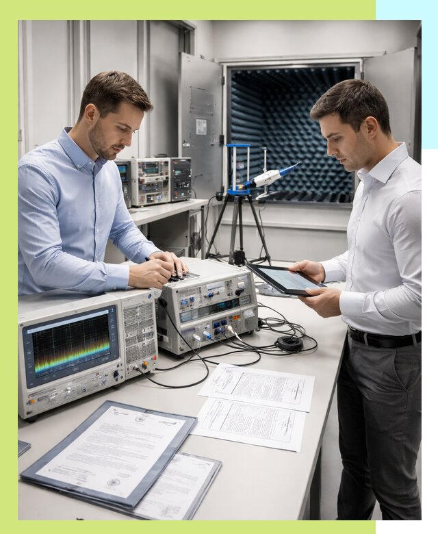 Оформление и выдача сертификата ЭМС для продукции в Холмске