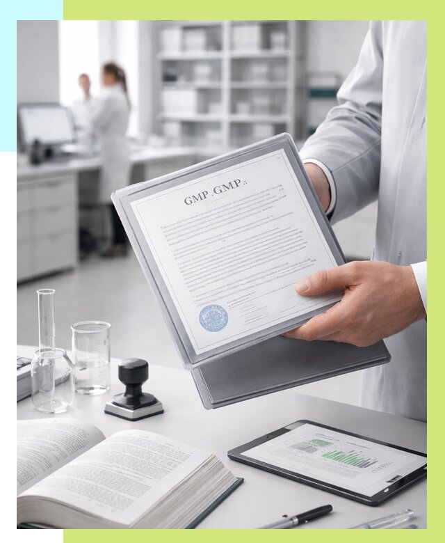 Сертификат GMP в Холмске под ключ от 87304 р. | Алешин-Хлм