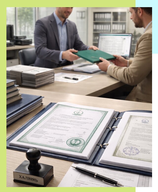 Выдача Халяль сертификата для продукции и услуг в Холмске