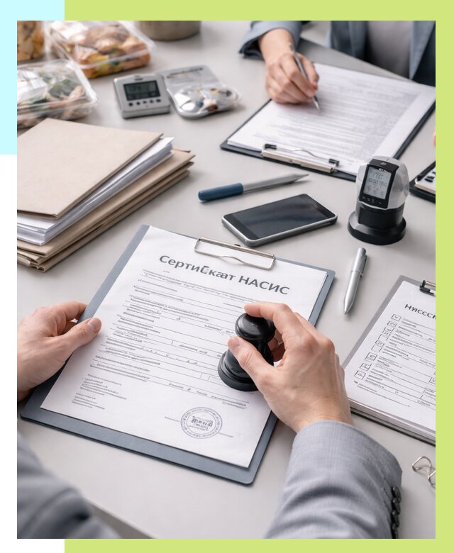 Сертификат HACCP в Холмске под ключ от 18488 р. срочно Алешин-Хлм