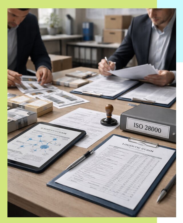 Получение сертификата ISO 28000 по безопасности цепи поставок в Холмске