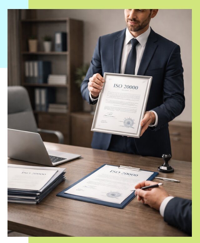 Сертификат ISO 20000 в Холмске под ключ от 123252 р., Алешин-Хлм